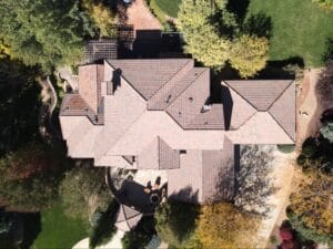 A new roof on a Colorado home, installed by Roof Source.